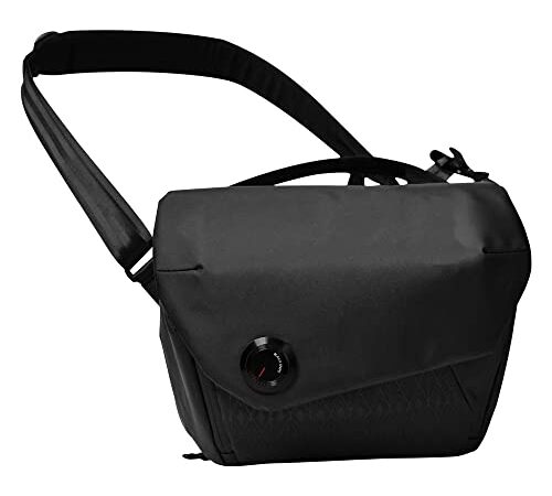 VSGO ショルダーカメラバッグ 3L＆6L コンビネーションバッグ サコッシュ 通勤・通学 街歩き (6L)