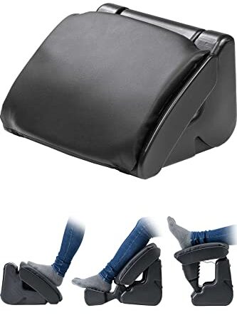 サンワダイレクト フットレスト デスク下 オットマン 3WAY オフィス 車 在宅ワーク 100-FR025