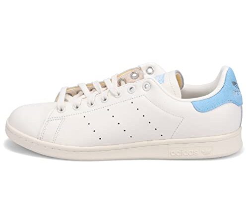 [アディダス オリジナルス] スタンスミス スニーカー adidas Originals STAN SMITH メンズ レディース HQ6813 ホワイト/オフホワイト/ブルー 26.5 cm [並行輸入品]