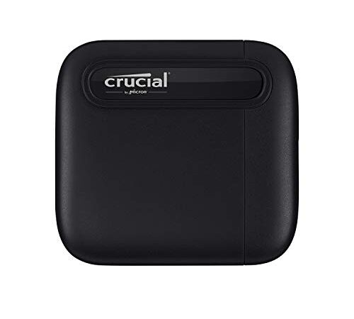 Crucial X6 外付け SSD 2TB 【PS5/PS4 動作確認済み】 USB Type-C 最大読込速度800MB/秒 正規代理店保証品 CT2000X6SSD9