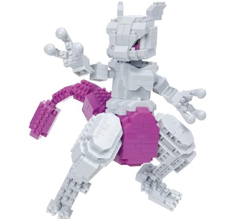 カワダ(Kawada) ナノブロック ポケットモンスター ミュウツー デラックスエディション 620ピース 12才以上 NBPM_101