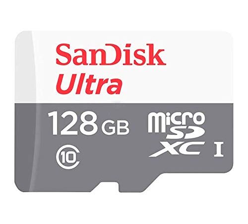SanDisk Ultra 128GB 100MB/s UHS-I Class 10 microSDXC Card SDSQUNR-128G-GN6MN
