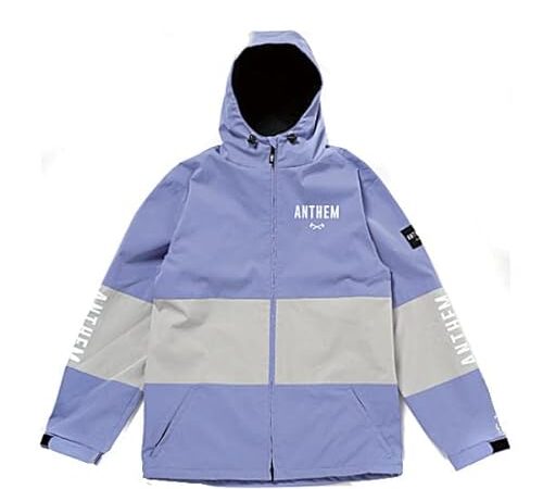 [ANTHEM] 2023/2024 アンセム SWITCH COLOR JACKET メンズ ジャケット スノージャケット 耐水 アウター 防水 スノーウェア スノーボード S/M/L/XL LILACｘLIGHTGRAY M