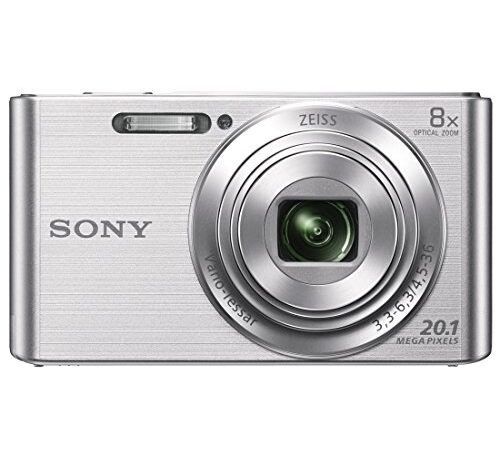 ソニー コンパクトデジタルカメラ Cyber-shot DSC-W830 シルバー 光学ズーム8倍(25-200mm) コンパクトボディ DSC-W830