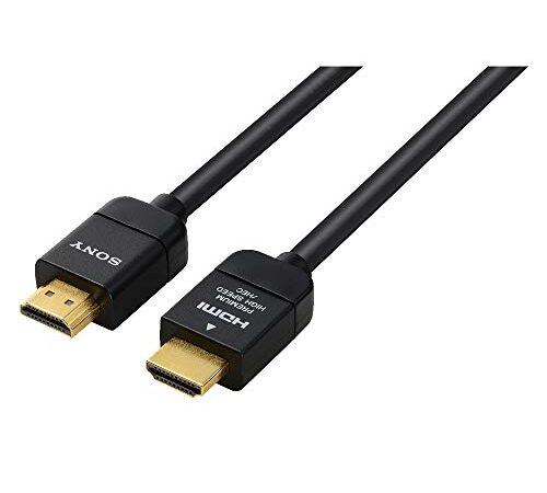 ソニー(SONY) プレミアムHDMIケーブル 1.0m ハイスピート 4K 60P/4K HDR/Ultra HD対応 認証取得 DLC-HX10