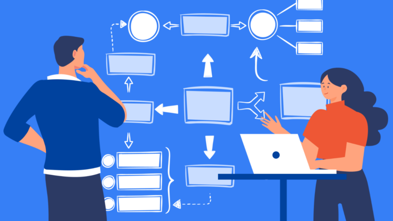 残業を減らすための秘策？業務フロー図の活用法